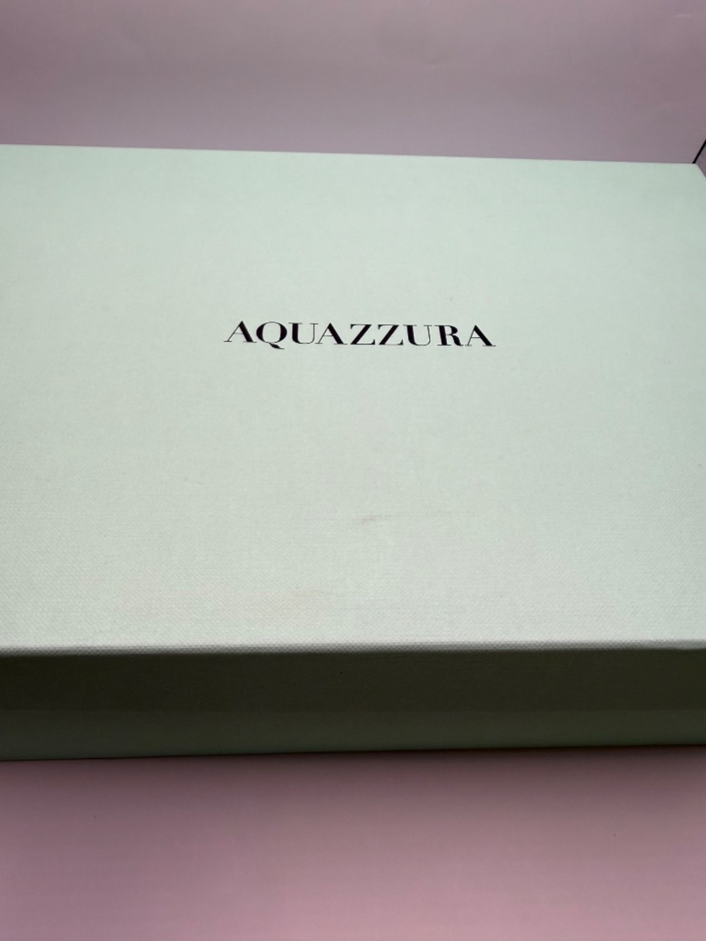 AQUAZZURA 37.5 White Sandal - Picture 7 of 8